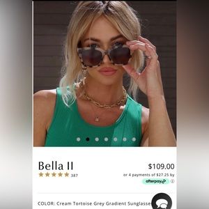 Diff Bella Sunglasses
